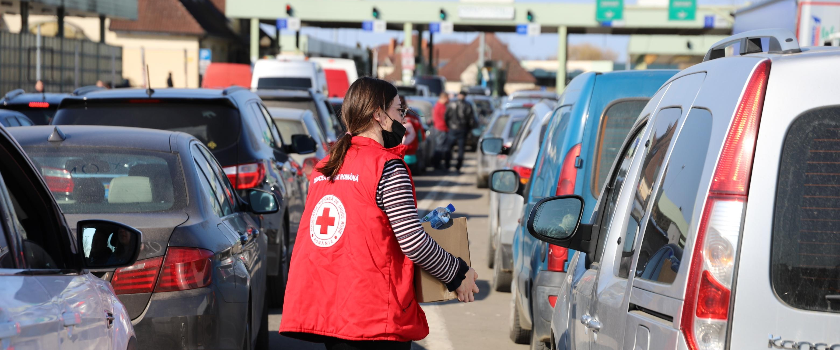 Support Ukraine by donating to the Red Cross