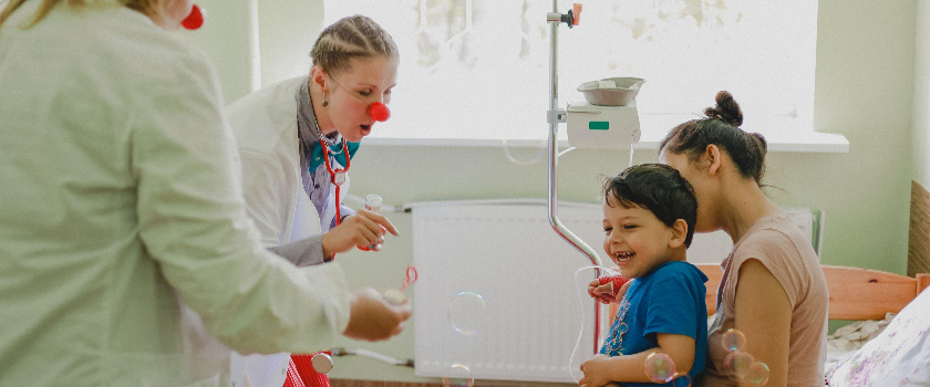 Clown Doctors: Laughter has Magic Powers!